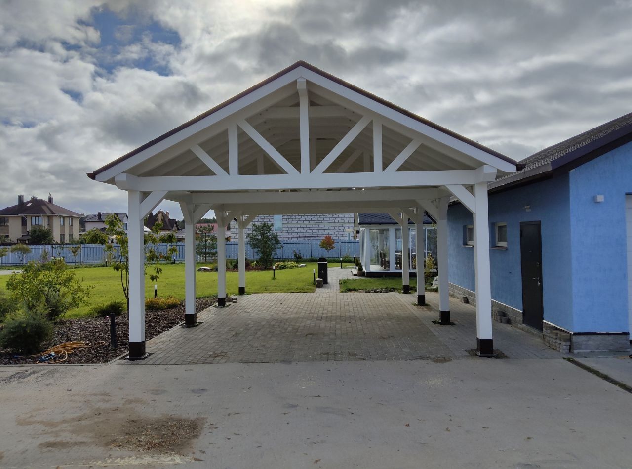 Навес для машин РИВЕР 6х9,65